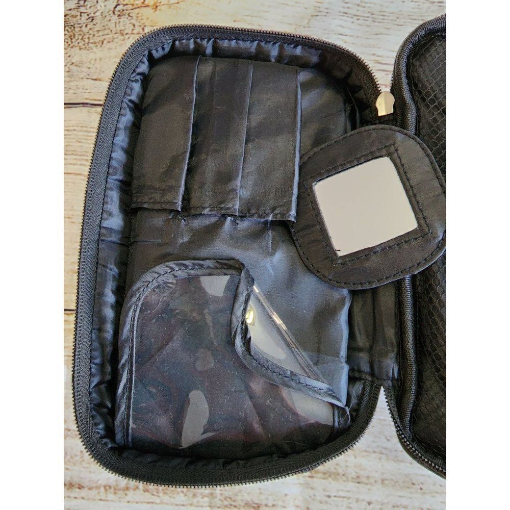 Black Quilted OneGenug Cosmetic Bag - NWOT - Picture 7 of 13